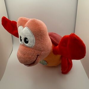 Plush Fish Toy - Red and Orange